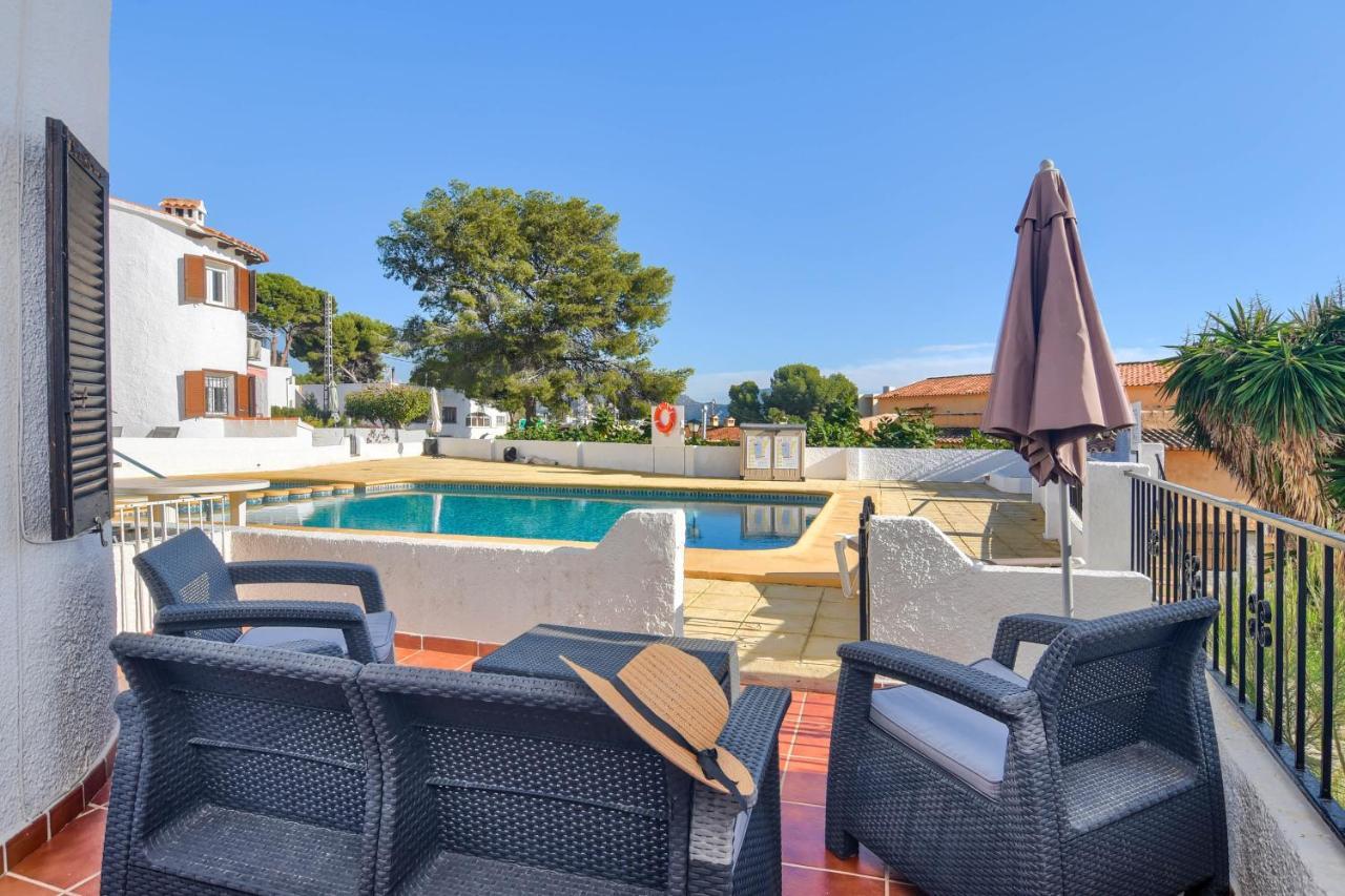 Bungalow With Seaviews In Moraira Теулада Экстерьер фото